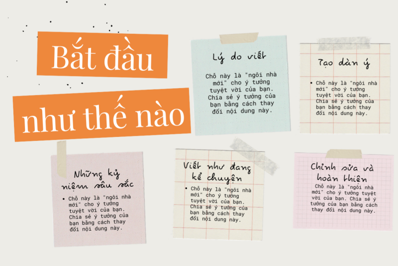 Viết cuốn sách của chính mình