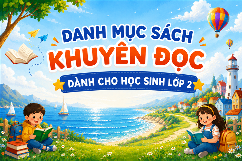 Sách cho học sinh lớp 2
