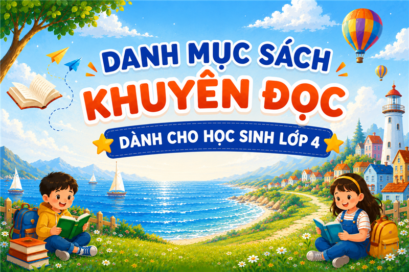 Sách cho học sinh lớp 4