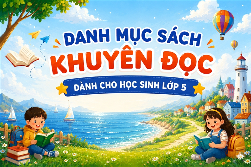 Sách cho học sinh lớp 5